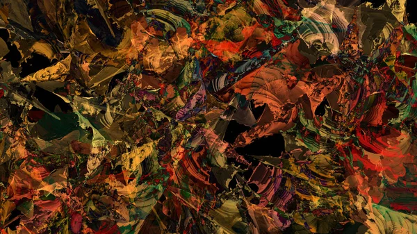 Material Textura Abstracta Colorido Paisaje Montaña Pintura Agua Ilustración Digital — Foto de Stock