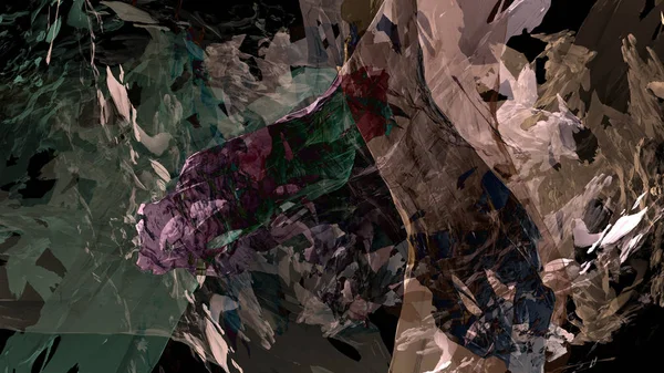 Material Textura Abstracta Colorido Paisaje Montaña Pintura Agua Ilustración Digital — Foto de Stock