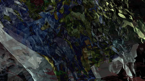 Абстрактный Материал Красочная Текстура Горный Пейзаж Краски Цифровой Иллюстрации Психоделический — стоковое фото