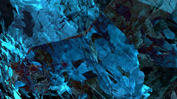 Abstraktes Material Bunt Textur Berglandschaft Farbe Digitale Illustration Psychedelischer Hintergrund — Stockfoto
