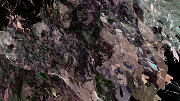 Cyfrowy Farba Góra Ilustracja Kolorowy Materiał Pejzaż Streszczenie Tekstura Tło — Zdjęcie stockowe