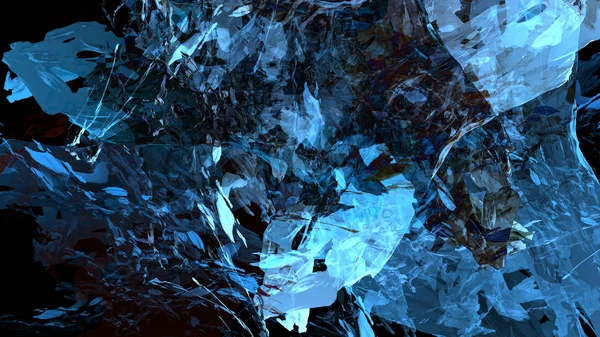 Abstrakti Materiaali Värikäs Rakenne Vuoristo Maisema Maali Digitaalinen Kuva Psykedeelinen — kuvapankkivalokuva