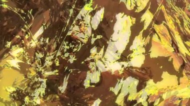 Soyut geometrik fraktal seyahat dijital arka plan video kayması