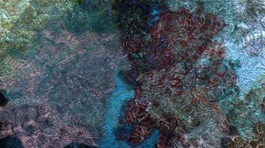 Soyut tasarım renk eski kirli modern eski vintage fırça kontur tarzı malzeme şekli manzara arka plan 