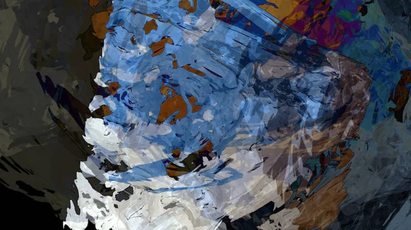 Цифровая Иллюстрация Поверхности Абстрактного Фона — стоковое фото