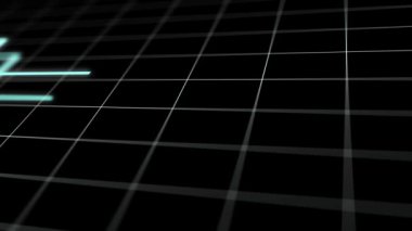 Veri aktarımı kavramı sanat kızdırma hatları hareketli bilgi teknolojisi sanat arka plan video