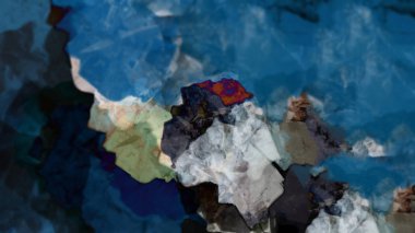 Soyut renkli gerçeküstü arka plan, dijital sanat