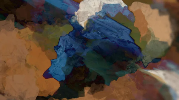Soyut Renkli Doğa Kaya Jeolojik Manzara Uzay Doku Desen Arka — Stok fotoğraf