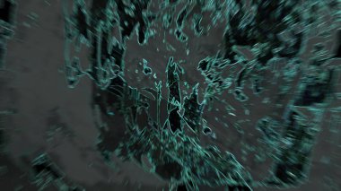 fütüristik gerçeküstü dijital soyut arka plan 