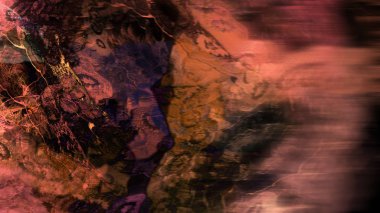 renkli boya ile dijital soyut arka plan