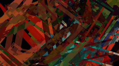 renkli boya ile dijital soyut arka plan