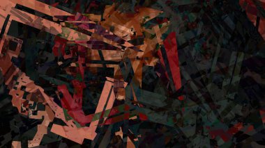 renkli boya ile dijital soyut arka plan