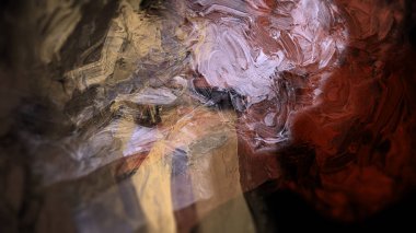 Soyut jeolojik kayaçlar, doğa doku dijital boyama 