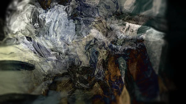 Rochas Geológicas Abstratas Pintura Digital Textura Natureza — Fotografia de Stock