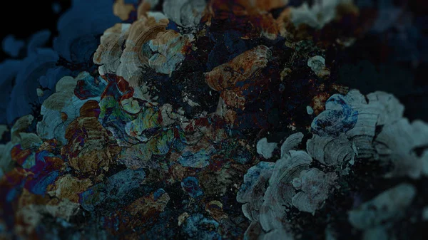 Soyut jeolojik kayaçlar, doğa doku dijital boyama 