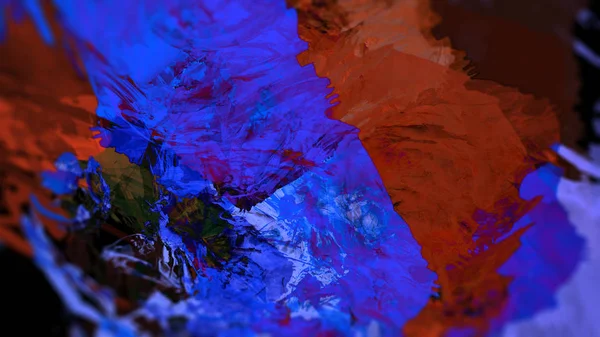 Fondo Color Abstracto Con Pintura Colorida — Foto de Stock