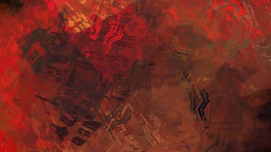 grunge sürreal dijital soyut arkaplan 