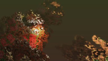 grunge sürreal dijital soyut arkaplan 