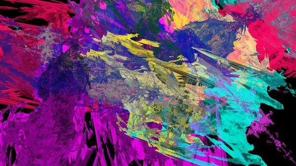 Гранж Сюрреалистический Цифровой Абстрактный Фон — стоковое фото