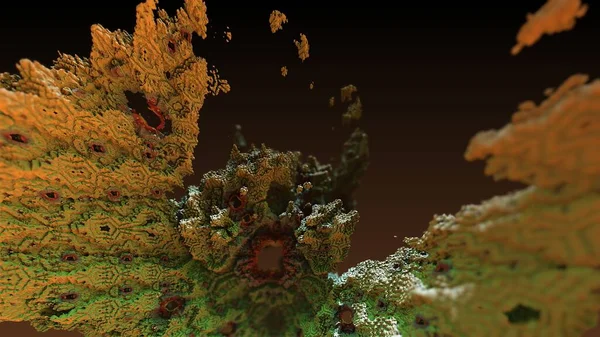 grunge sürreal dijital soyut arkaplan 