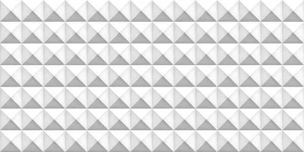 Volume Witte Realistische Textuur Kubussen Grijze Geometrische Naadloze Patroon Ontwerp — Stockvector
