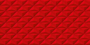 Birim gerçekçi kırmızı doku, geometrik sorunsuz çini deseni, vektör tasarım arka plan sizin projeler için 