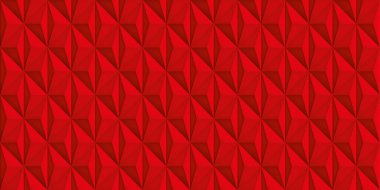 Birim gerçekçi kırmızı doku, geometrik sorunsuz çini deseni, vektör tasarım arka plan sizin projeler için 
