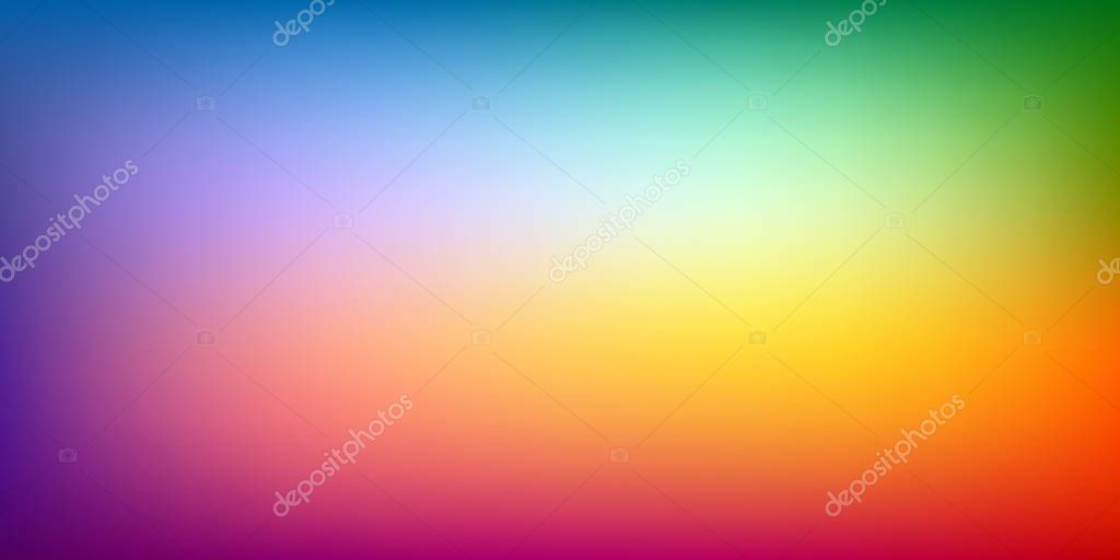 Abstract blur background, rainbow mesh gradient, color power, pattern for you presentation, vector design wallpaper