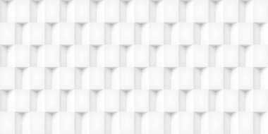 Birim gerçekçi vektör küpleri doku, ışık geometrik sorunsuz çini deseni, sen projeler için tasarım beyaz arka plan 