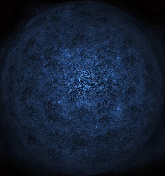 Planetariska Damm Rymden Blå — Stockfoto