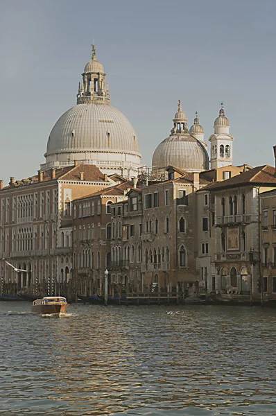 Незвичайне Подання Гранд Каналом Венеції Італія — стокове фото