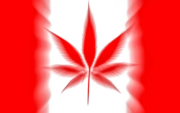 Cannabis Legal Canada — Stock Photo, Image