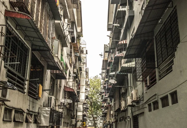 Callejón en Petaling Jaya, un suburbio Kuala Lumpur —  Fotos de Stock