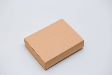 Beyaz arka plan üzerinde kavramı kutu ambalaj