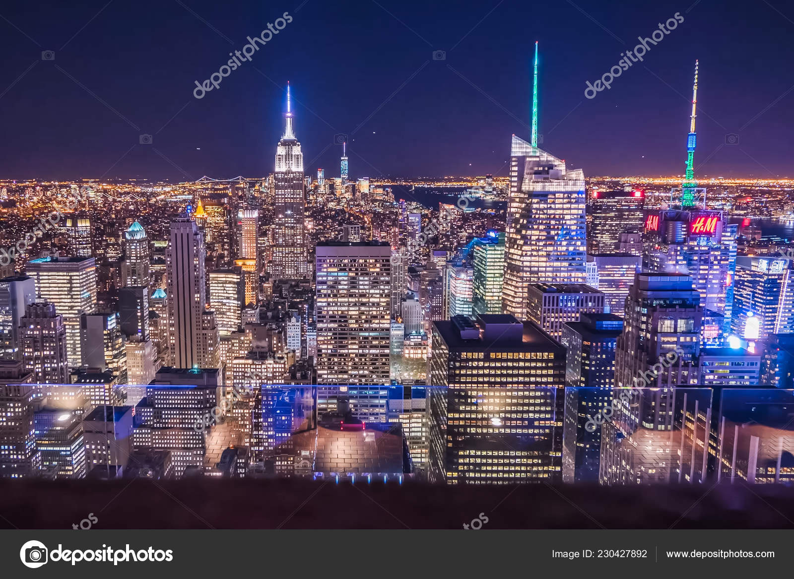 Night New York City Lights Night New York Stock Editorial Photo C Hlalex 230427892