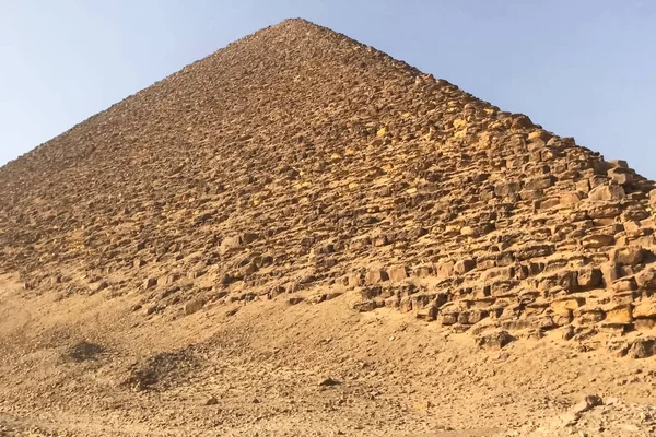 Piramides Van Giza Grote Piramides Van Egypte Het Zevende Wereldwonder — Stockfoto