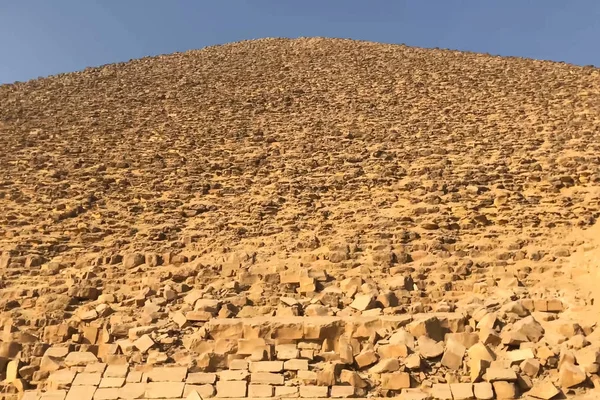 Pirâmides Giza Grandes Pirâmides Egito Sétima Maravilha Mundo Megaliths Antigos — Fotografia de Stock