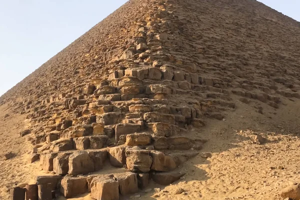 Pyramidy Gíze Velké Egyptské Pyramidy Sedmý Div Světa Starověké Megality — Stock fotografie
