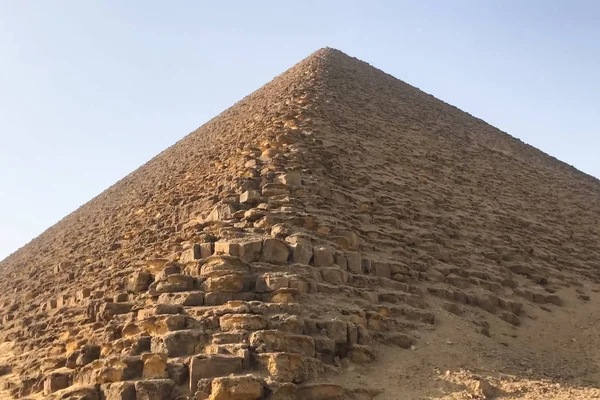 Giza Piramitleri Mısır Büyük Piramitleri Dünyanın Yedinci Harikası Antik Megalitler — Stok fotoğraf
