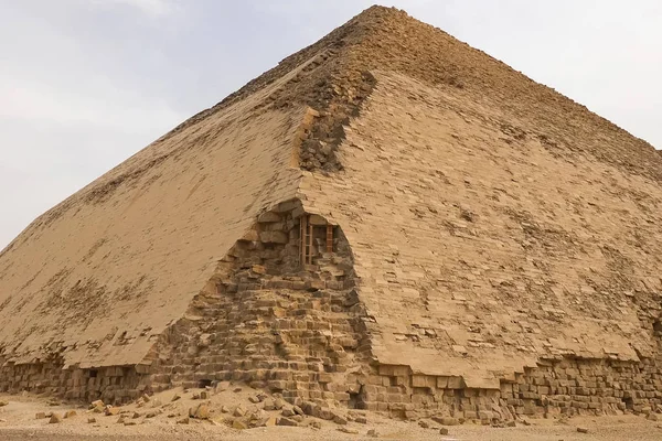 Piramidi Giza Grandi Piramidi Egitto Settima Meraviglia Del Mondo Megaliti — Foto Stock