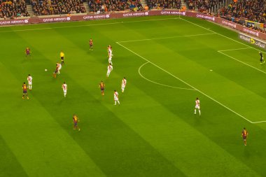 Soçi, Rusya - 15 Haziran 2018: Futbol Rusya 2018 Dünya Kupası'nda oynamak.