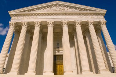 Washington, Amerika Birleşik Devletleri - 23 Haziran 2017 Amerika Birleşik Devletleri Yüksek Mahkemesi Binası
