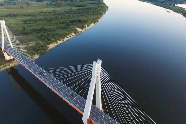 Piękny Most Nad Rzeką Most Kablach Droga — Zdjęcie stockowe