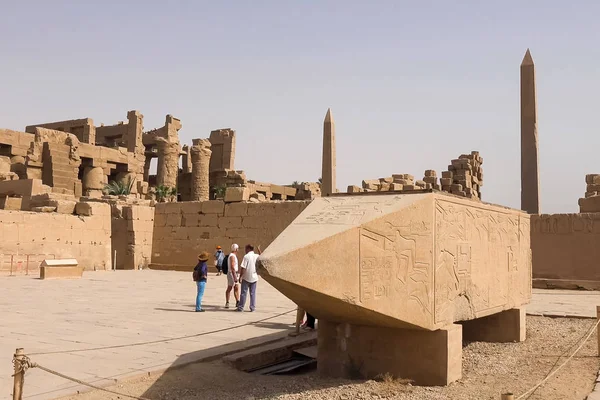 Giza Museum Complex Egipto Agosto 2017 Edificios Columnas Antiguos Megalitos —  Fotos de Stock