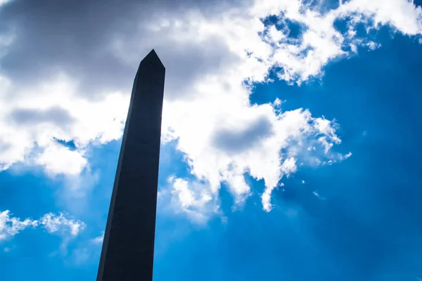 Washington Usa June 2017 Daylight Side View Washington Monument Washington — Stock Photo, Image