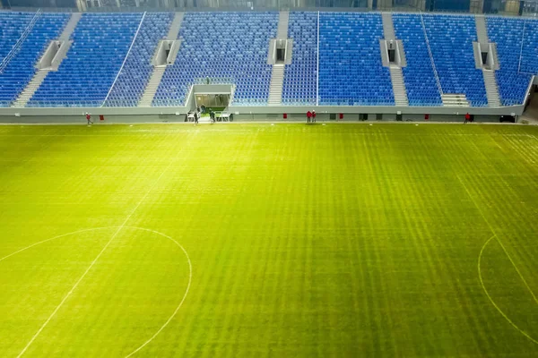 Moscou Rússia Maio 2018 Estádio Novo Edifício Novo Estádio Gramado — Fotografia de Stock