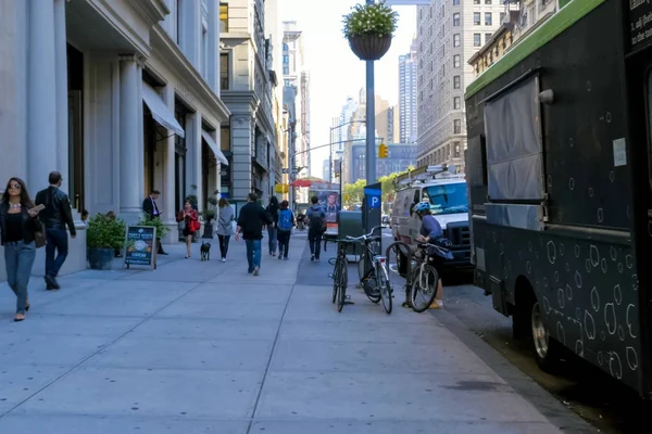 New York Usa June 2015 Walking Streets New York Manhattan — Stock Photo, Image