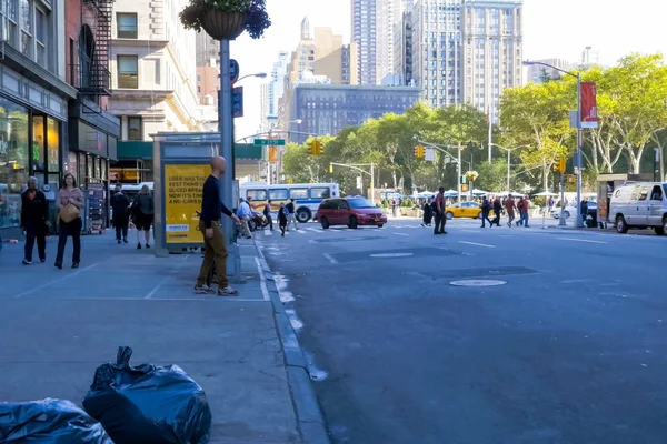 New York Verenigde Staten Juni 2015 Wandelen Door Straten Van — Stockfoto