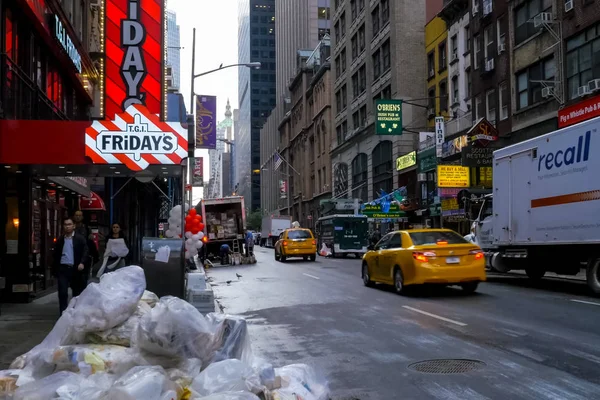 Nova York Eua Junho 2015 Caminhando Pelas Ruas Nova York — Fotografia de Stock