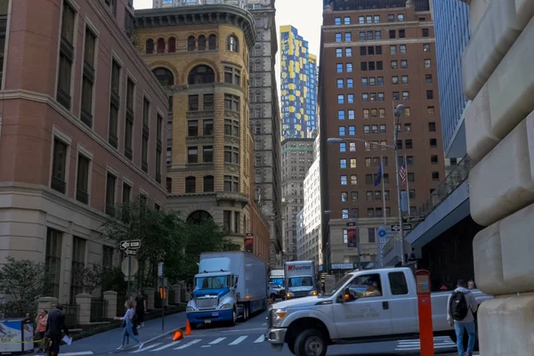 Nowy Jork Usa Czerwca 2015 Spaceru Ulicami Nowego Jorku Manhattan — Zdjęcie stockowe
